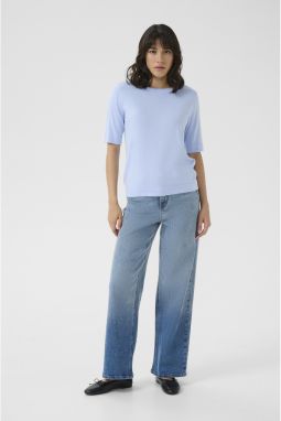 Kaffe Sveter 'KAlizza'  svetlomodrá