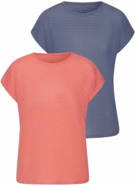 VIVANCE Tričko  námornícka modrá / marhuľová