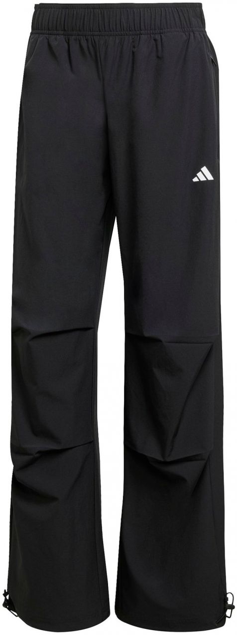 ADIDAS PERFORMANCE Športové nohavice 'Essentials'  čierna / biela