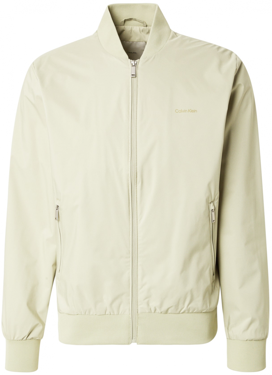 Calvin Klein Prechodná bunda 'MATTE'  sivobéžová