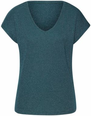 LASCANA Tričko  petrolejová