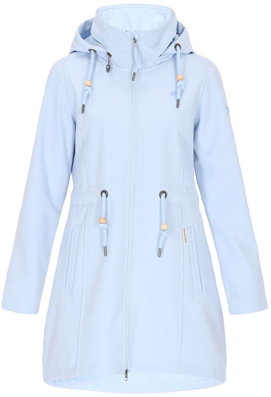 Schmuddelwedda Funkčná bunda  svetlomodrá