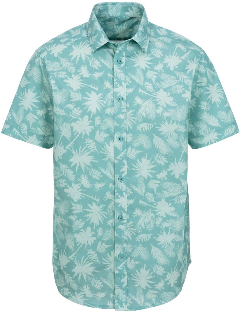 BEACH TIME Košeľa  modrozelená / biela