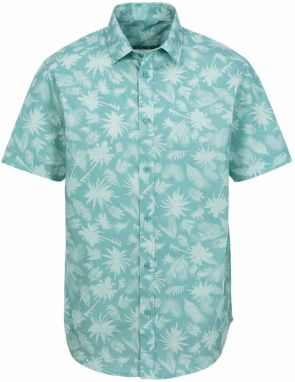 BEACH TIME Košeľa  modrozelená / biela