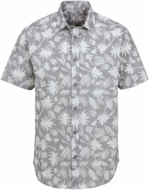 BEACH TIME Košeľa  sivá / biela
