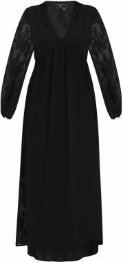 faina Šaty  čierna