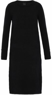DreiMaster Klassik Pletené šaty  čierna