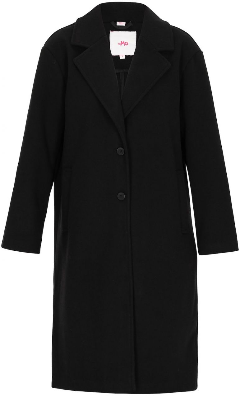 MYMO Prechodný kabát  čierna