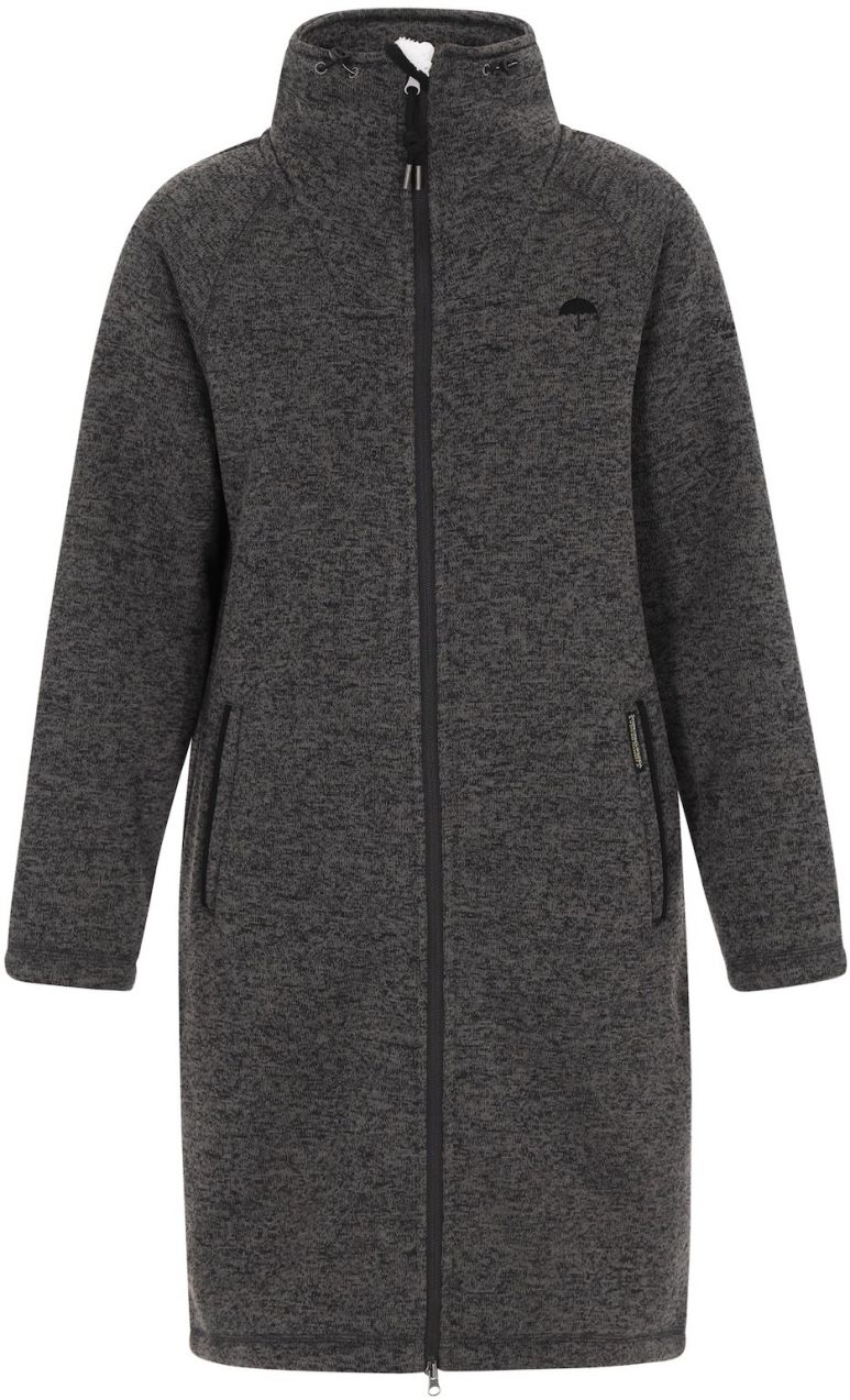 Schmuddelwedda Prechodný kabát  tmavosivá