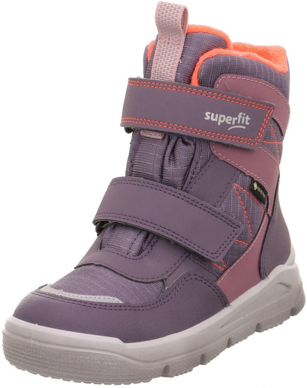 SUPERFIT Snehule 'MARS'  fialová / svetlofialová / oranžová