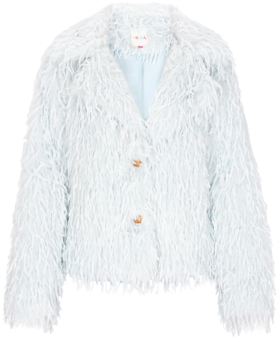 IZIA Prechodná bunda 'Fashion Look'  pastelovo modrá