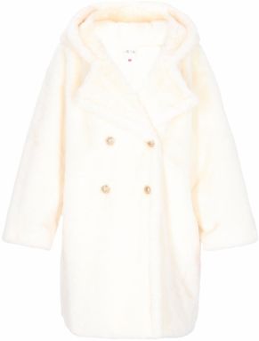 IZIA Prechodný kabát  šedobiela