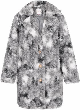 IZIA Prechodný kabát  sivá melírovaná