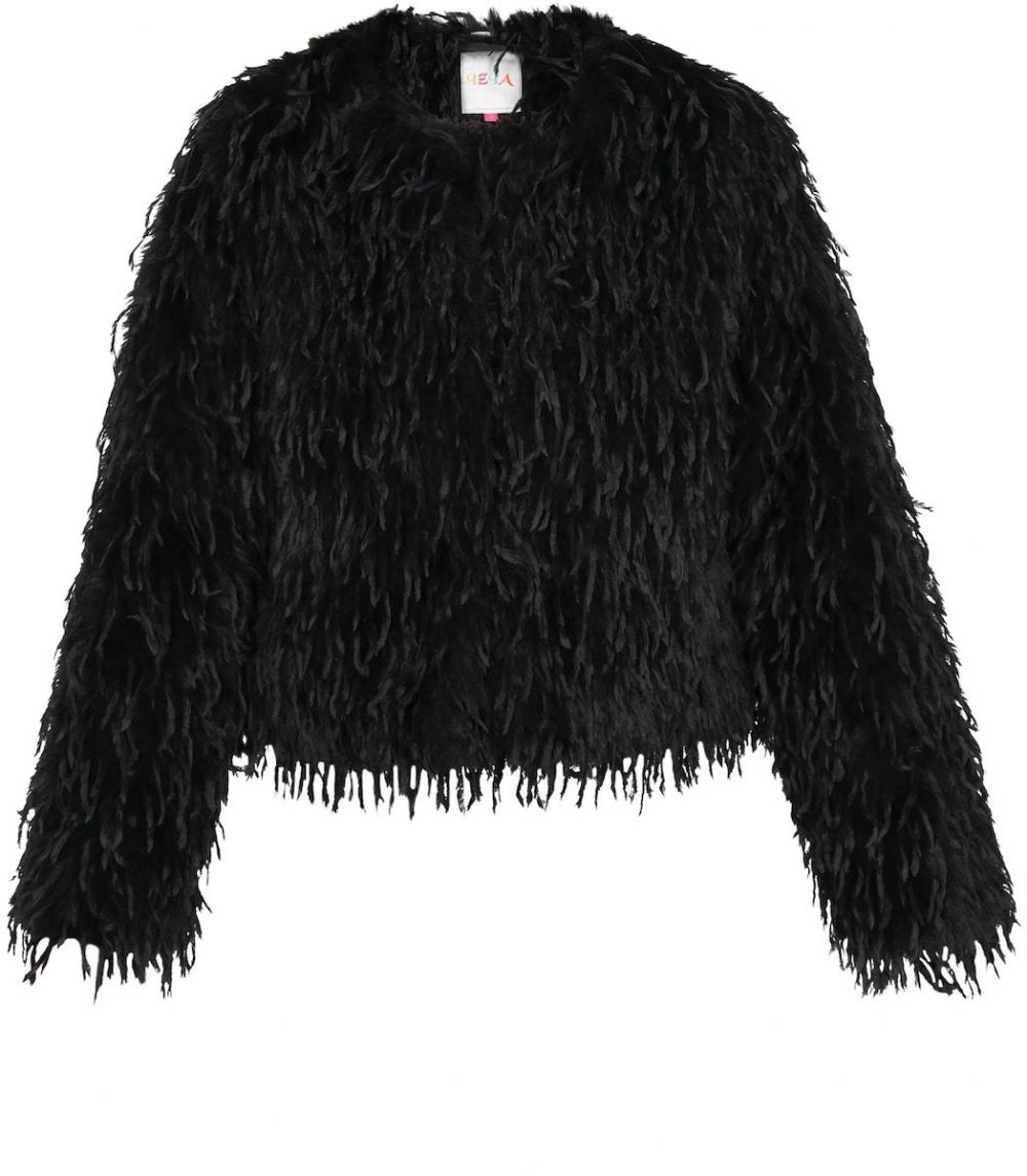 IZIA Prechodná bunda 'Fashion Look'  čierna