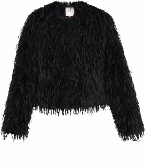 IZIA Prechodná bunda 'Fashion Look'  čierna