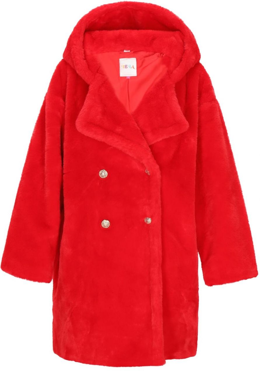 IZIA Prechodný kabát  svetločervená