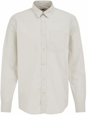 WE Fashion Košeľa  šedobiela