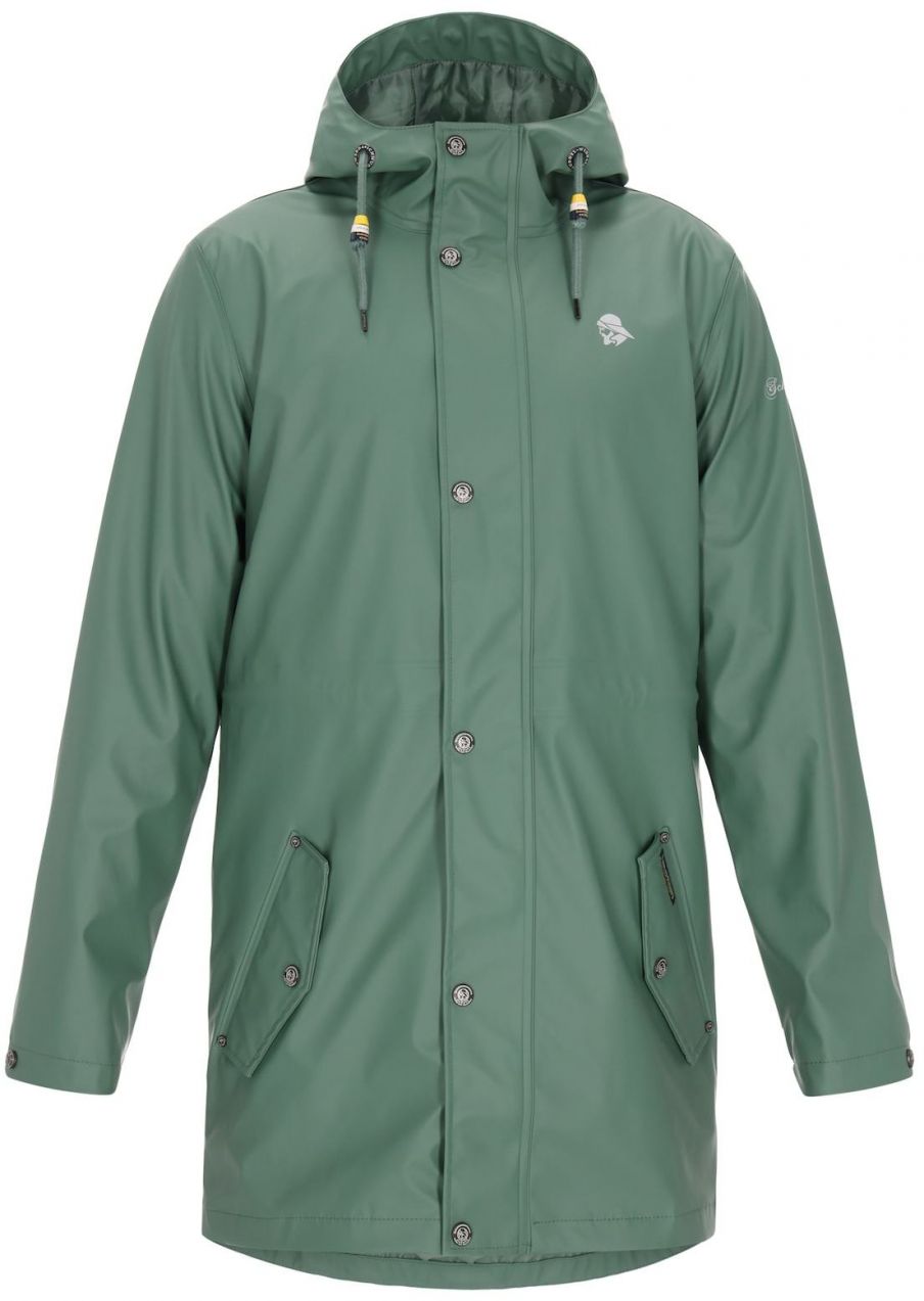 Schmuddelwedda Prechodná bunda  tmavozelená