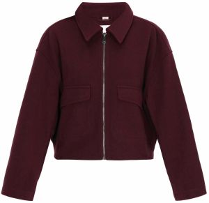 MYMO Prechodná bunda 'Young Fashion'  burgundská