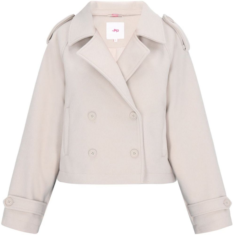 MYMO Prechodná bunda 'Young Fashion'  biela