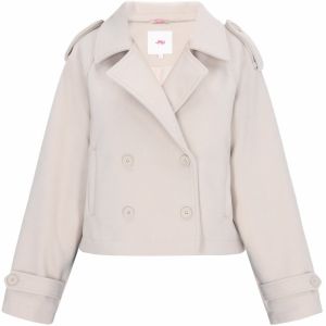 MYMO Prechodná bunda 'Young Fashion'  biela