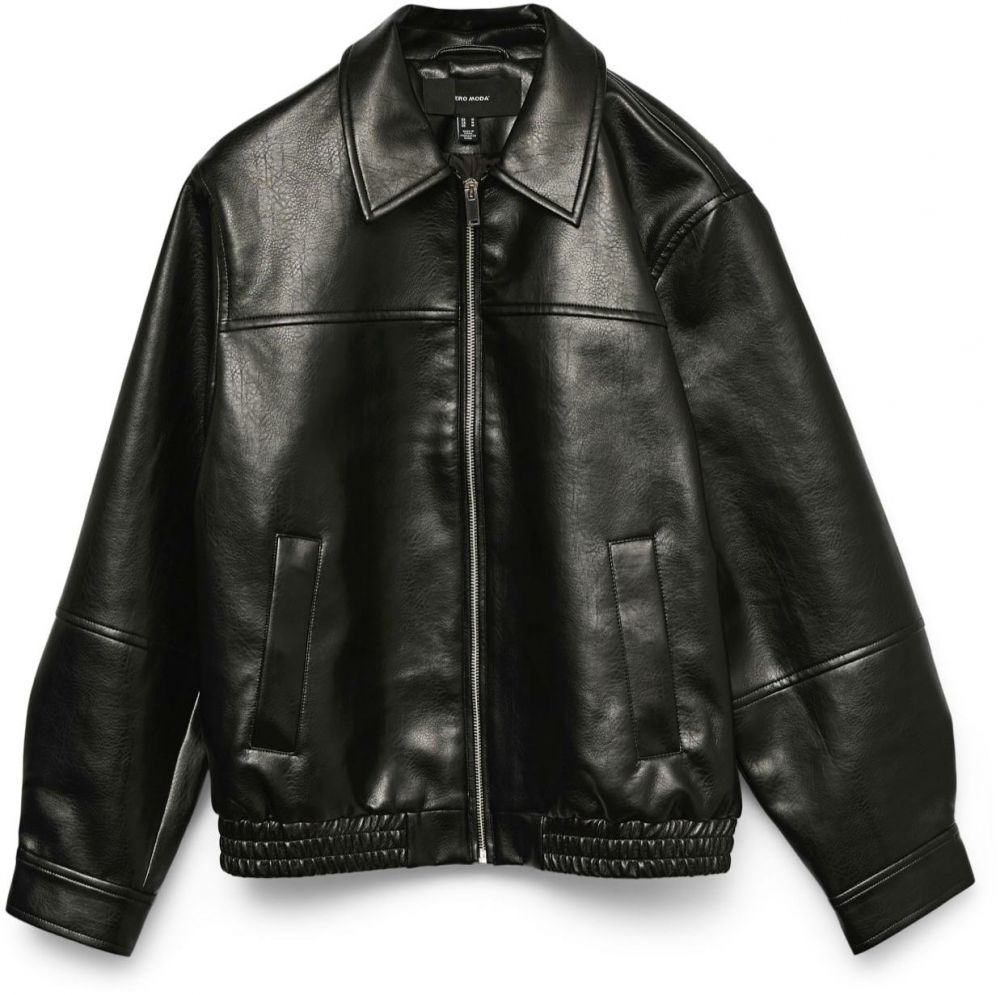 VERO MODA Prechodná bunda 'VMTALUA'  čierna