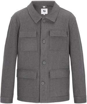 MO Prechodná bunda  sivá melírovaná