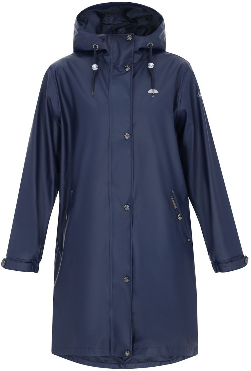 Schmuddelwedda Funkčný kabát  námornícka modrá