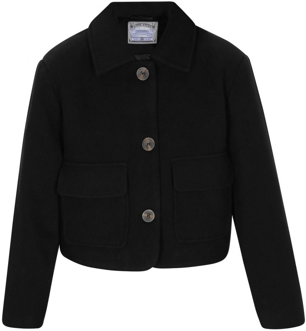 DreiMaster Vintage Prechodná bunda  čierna