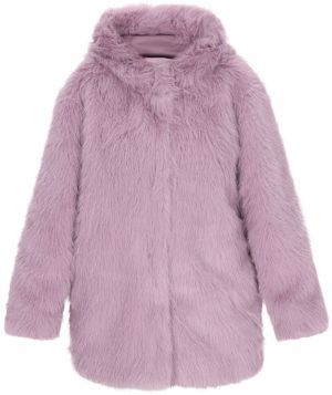 faina Zimný kabát  fialová