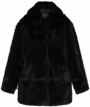 faina Zimný kabát  čierna
