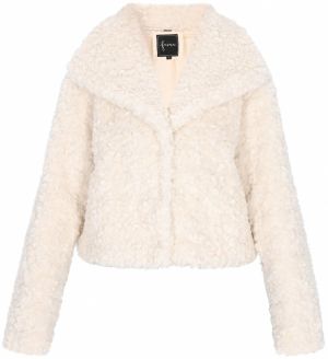 faina Prechodná bunda  biela