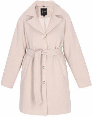 faina Prechodný kabát  biela