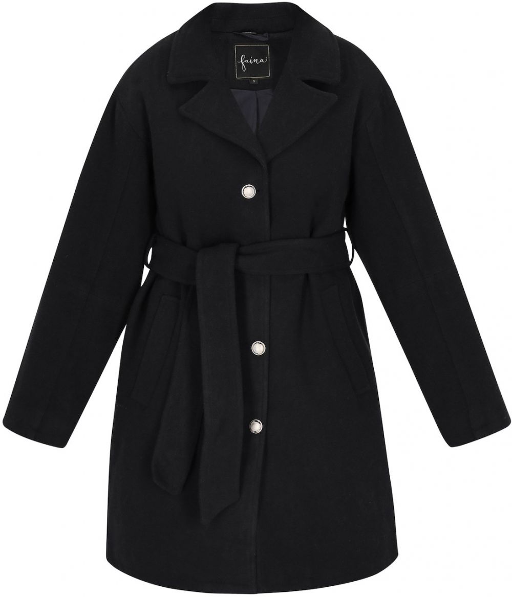 faina Prechodný kabát  námornícka modrá