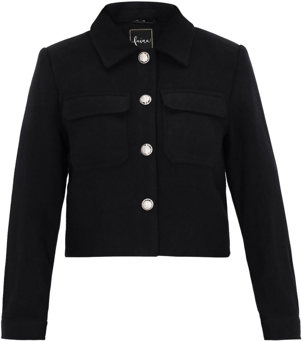 faina Prechodná bunda  čierna