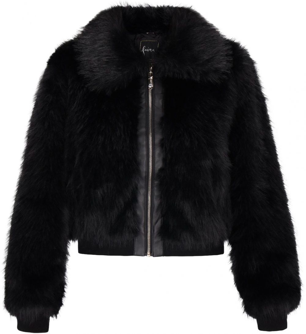 faina Prechodná bunda  čierna