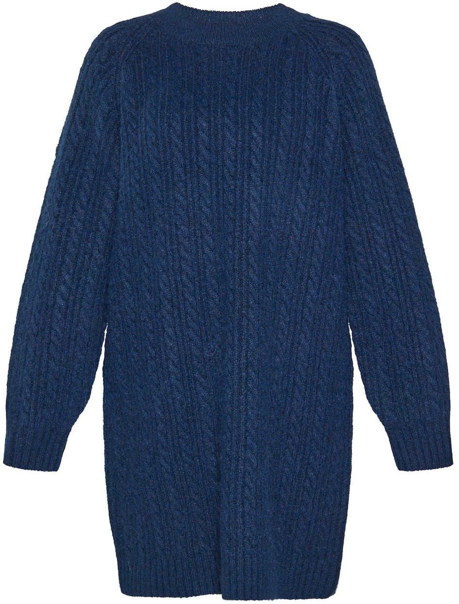 usha BLUE LABEL Pletené šaty  námornícka modrá