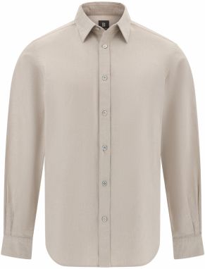 Boggi Milano Košeľa 'B Sustainable'  béžová