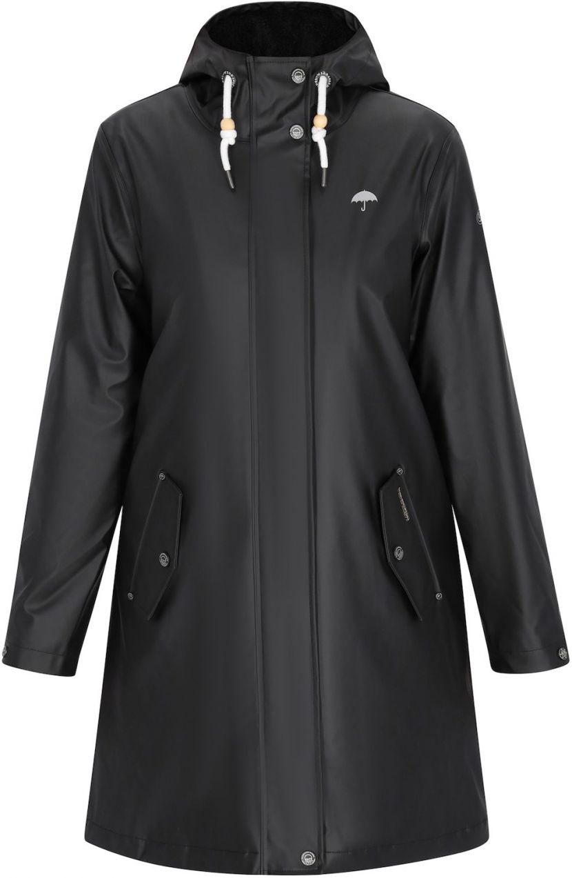 Schmuddelwedda Prechodný kabát  čierna