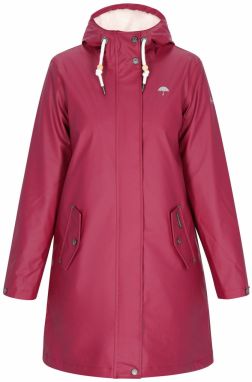 Schmuddelwedda Prechodný kabát  tmavočervená