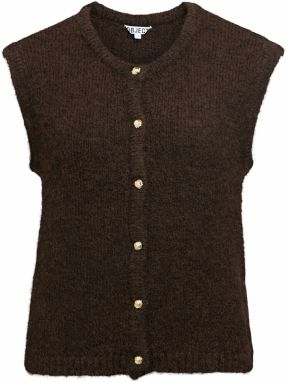 OBJECT Pletená vesta 'OBJSaggia'  hnedá