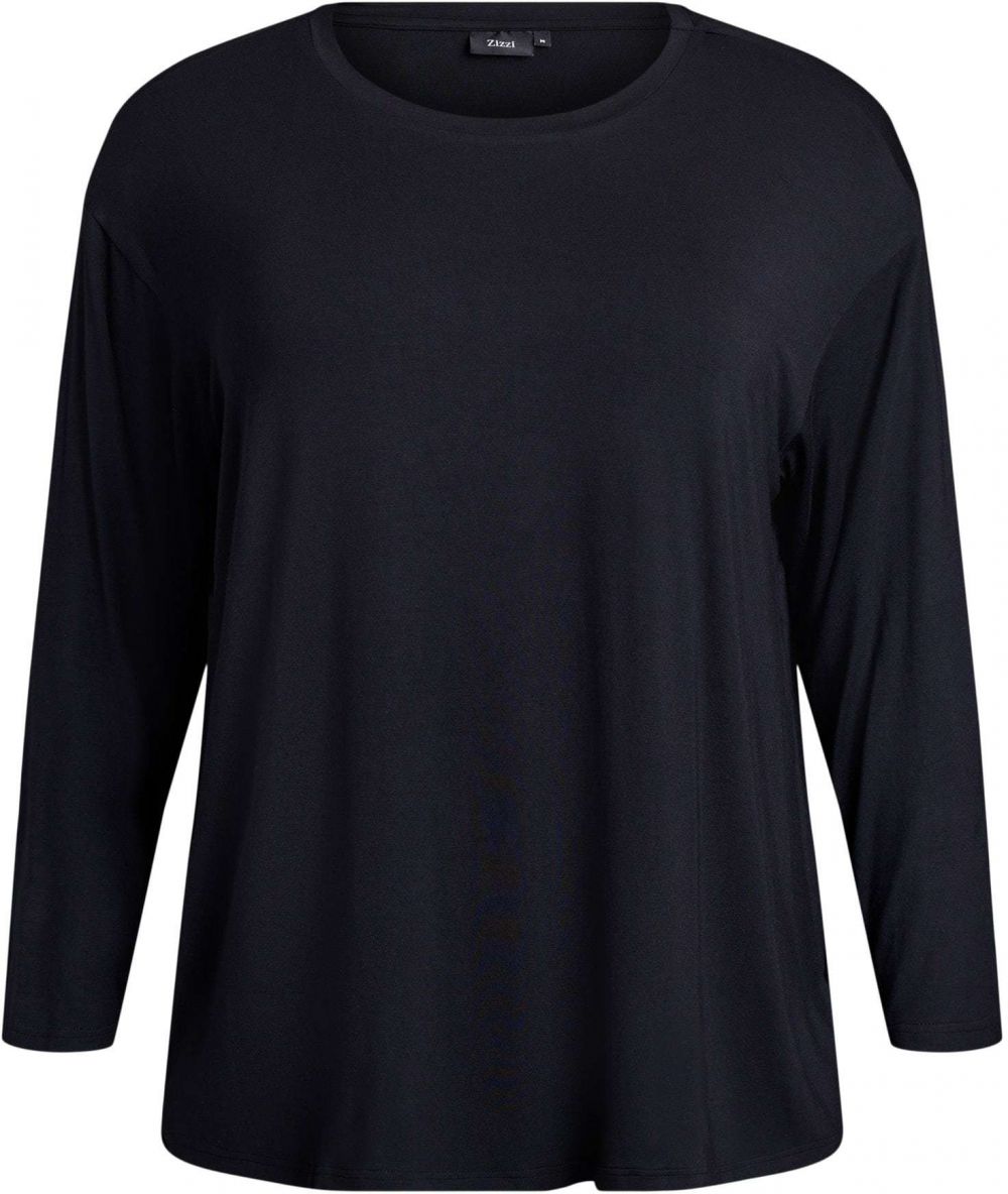 Zizzi Tričká na spanie 'Hildur'  čierna