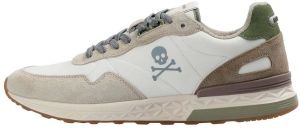 Scalpers Nízke tenisky 'Harry'  krémová / hnedá / zelená / biela