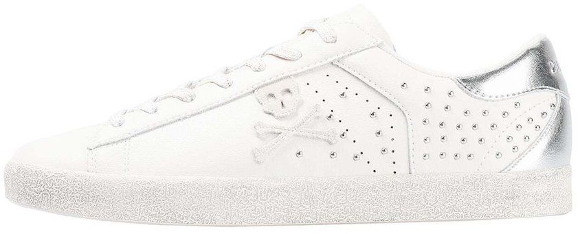 Scalpers Nízke tenisky 'Henry'  strieborná / biela ako vlna