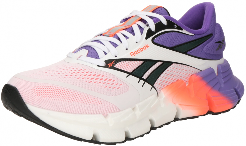Reebok Bežecká obuv 'FLOATZIG 2'  striebornosivá / tmavofialová / svetlooranžová / prírodná biela