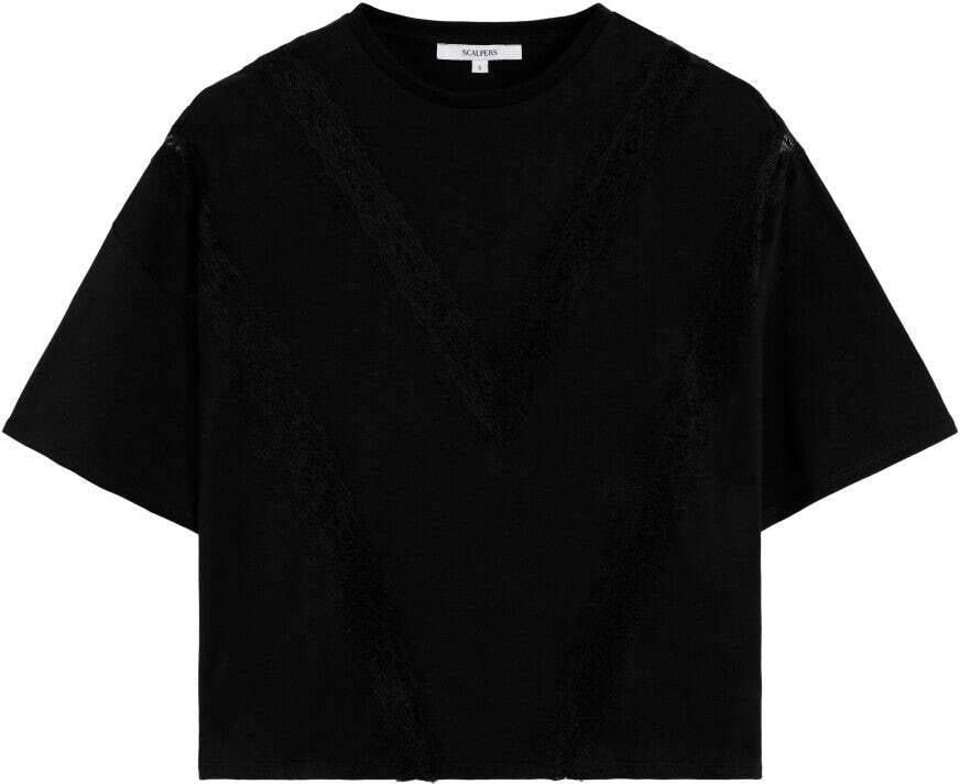 Scalpers Tričko  čierna