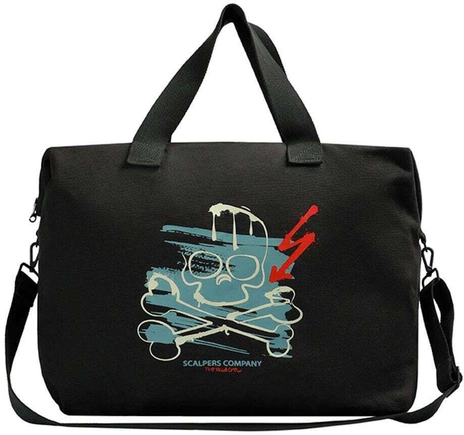 Scalpers Kabelky 'Duffle'  antracitová / čierna