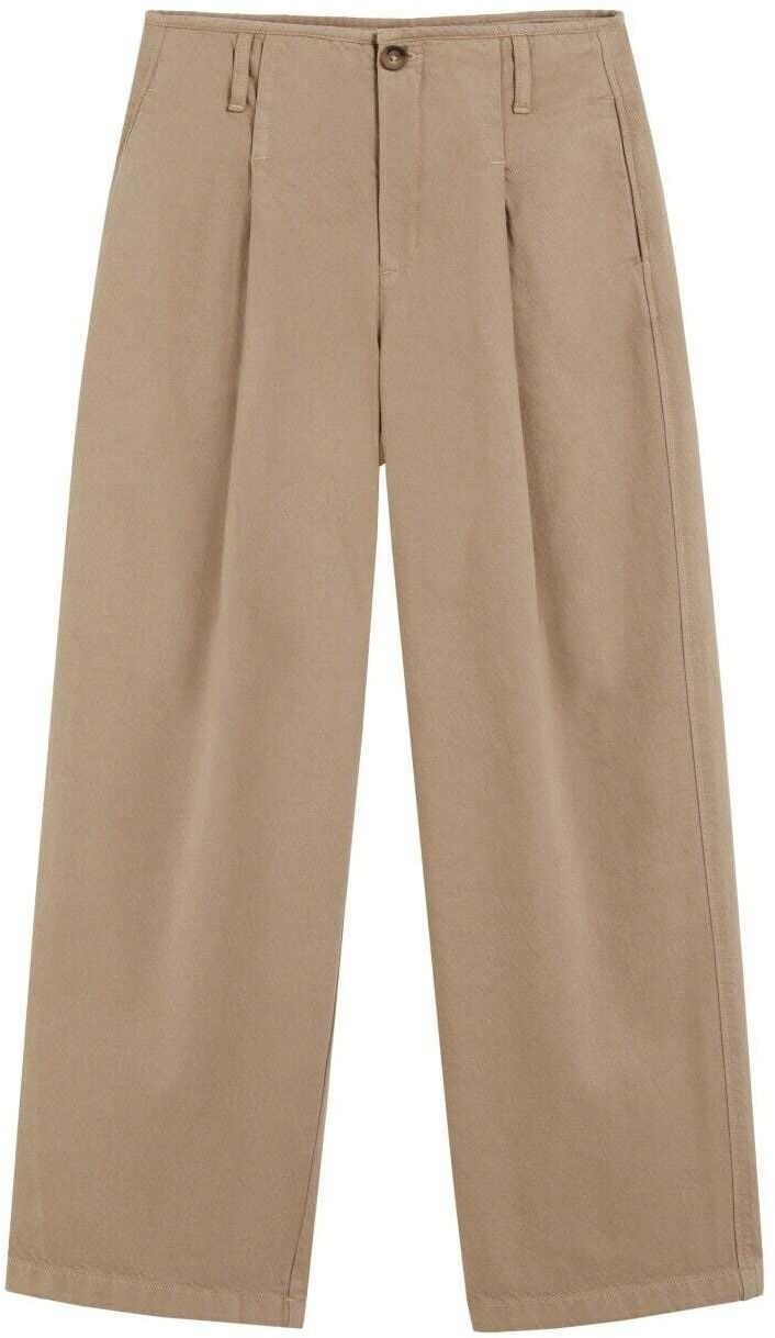 Scalpers Plisované nohavice  béžová