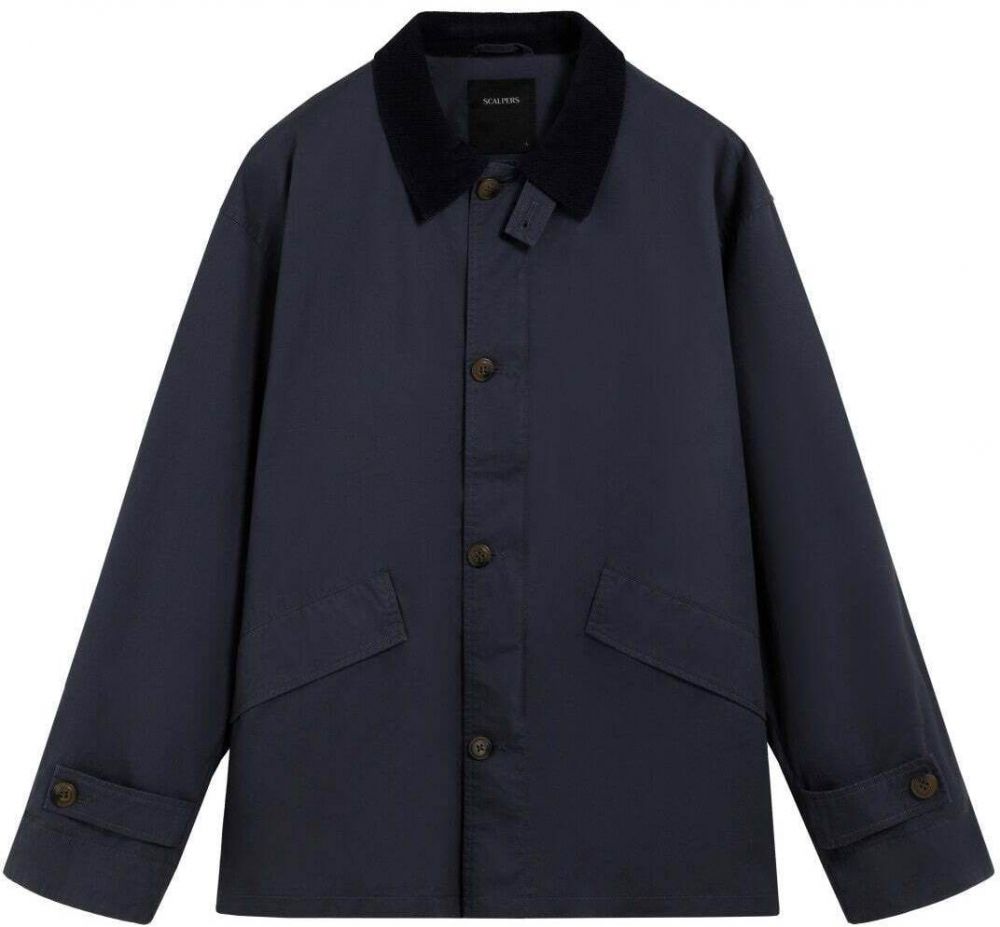 Scalpers Prechodná bunda  modrá / námornícka modrá
