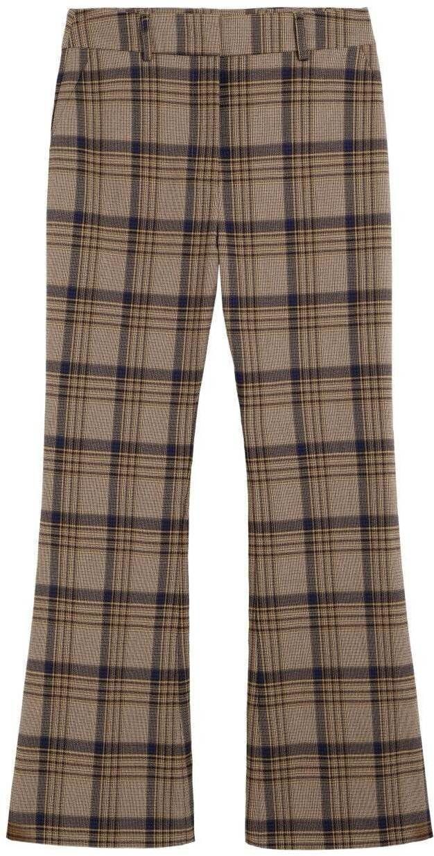 Scalpers Nohavice  hnedá / tmavohnedá